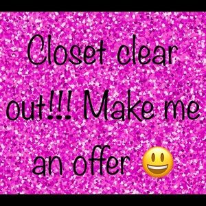 Closet clear out!!!